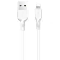 Кабель USB HOCO X20 Flash USB - Lightning, 2.4А, 1 м, белый фото