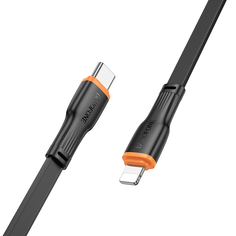Кабель USB-C BOROFONE BX118 Esplendido Type-C - Lightning, 27W, 1 м, черный фото