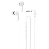 Проводные наушники HOCO M102 Ingenious, Jack 3.5mm, 1.2 м, белый фото