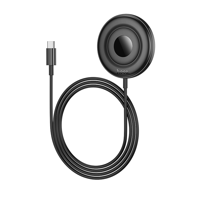 Беспроводное зарядное устройство HOCO CW61 Phantom с Кабелем Type-C, 5W/7.5W/10W/15W, черный фото