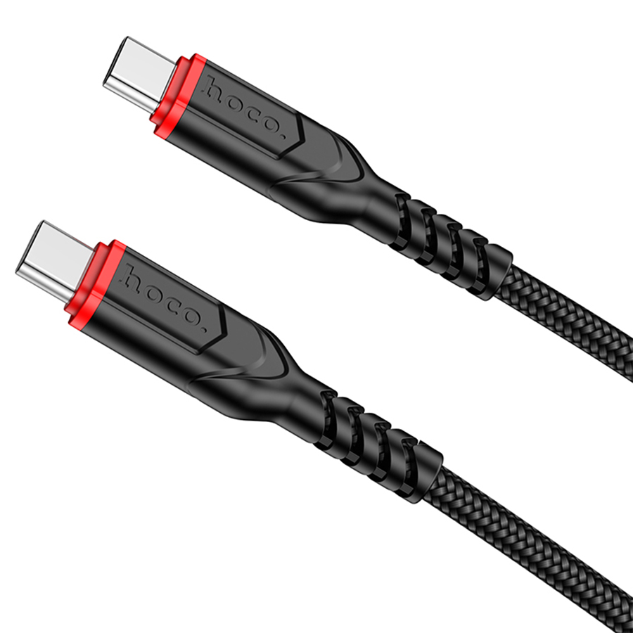 Кабель USB-C HOCO X59 Victory Type-C - Type-C, 3A, 60W, 2 м, черный оптом недорого с доставкой Кабель USB-C HOCO X59 Victory Type-C - Type-C, 3A, 60W, 2 м, черный фото