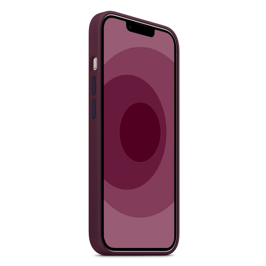 Чехол Silicone Case with MagSafe и Анимация цвета для iPhone 14 Pro 6.1", фиолетовый (8) фото