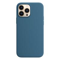 Чехол Silicone Case with MagSafe и Анимация цвета для iPhone 13 Pro Max 6.7", лазурный (6) фото