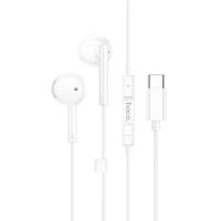 Проводные наушники HOCO M95 Digital, Type-C, 1.2 м, белый фото