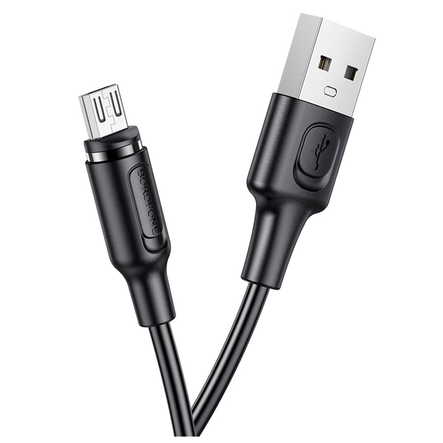 Кабель USB BOROFONE BX41 Amiable USB - MicroUSB магнитный, 2.4А, 1 м, черный оптом недорого с доставкой Кабель USB BOROFONE BX41 Amiable USB - MicroUSB магнитный, 2.4А, 1 м, черный фото