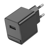 Сетевое зарядное устройство BOROFONE BAS11A Erudite 1xUSB, 2.1A, черный фото