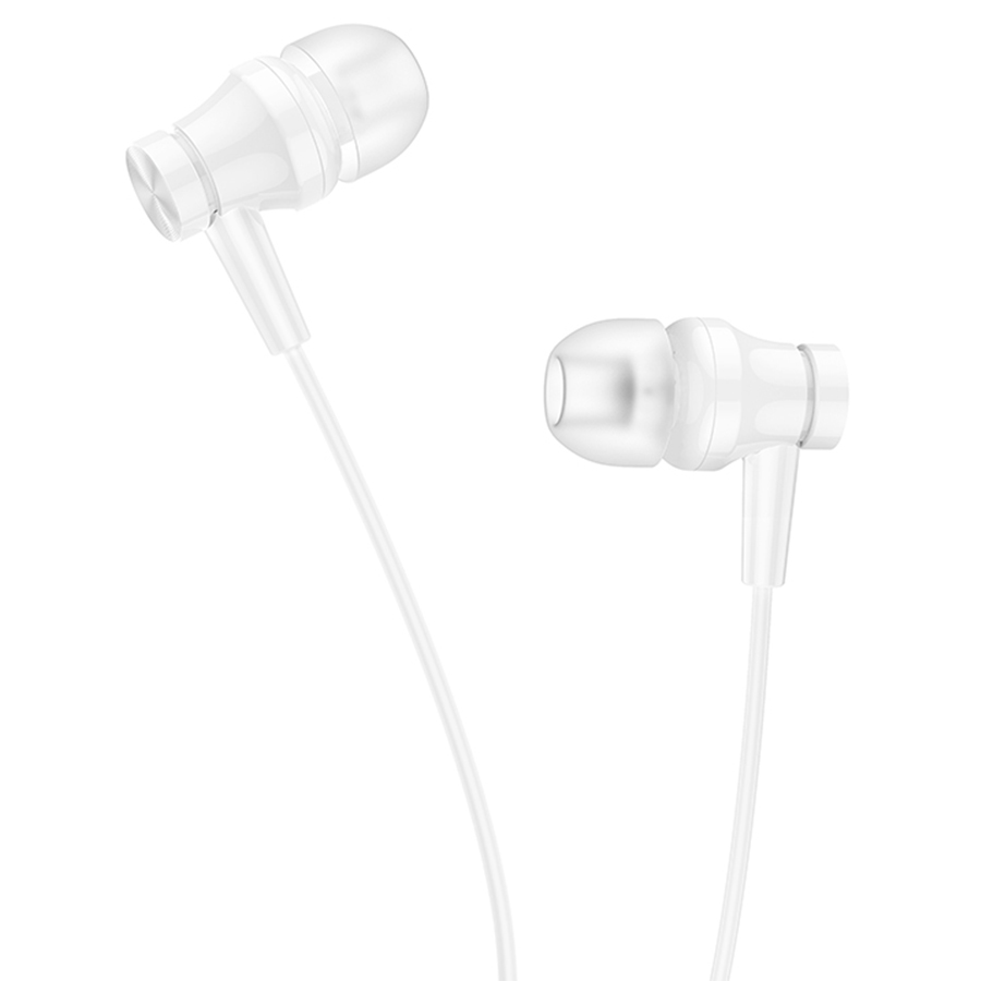 Проводные наушники BOROFONE BM67 Talent, Jack 3.5mm, 1.2 м, белый фото