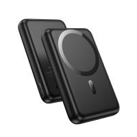 Портативный аккумулятор HOCO J141 Grace, с беспроводной зарядкой, 20W, 10000 мА⋅ч, черный фото