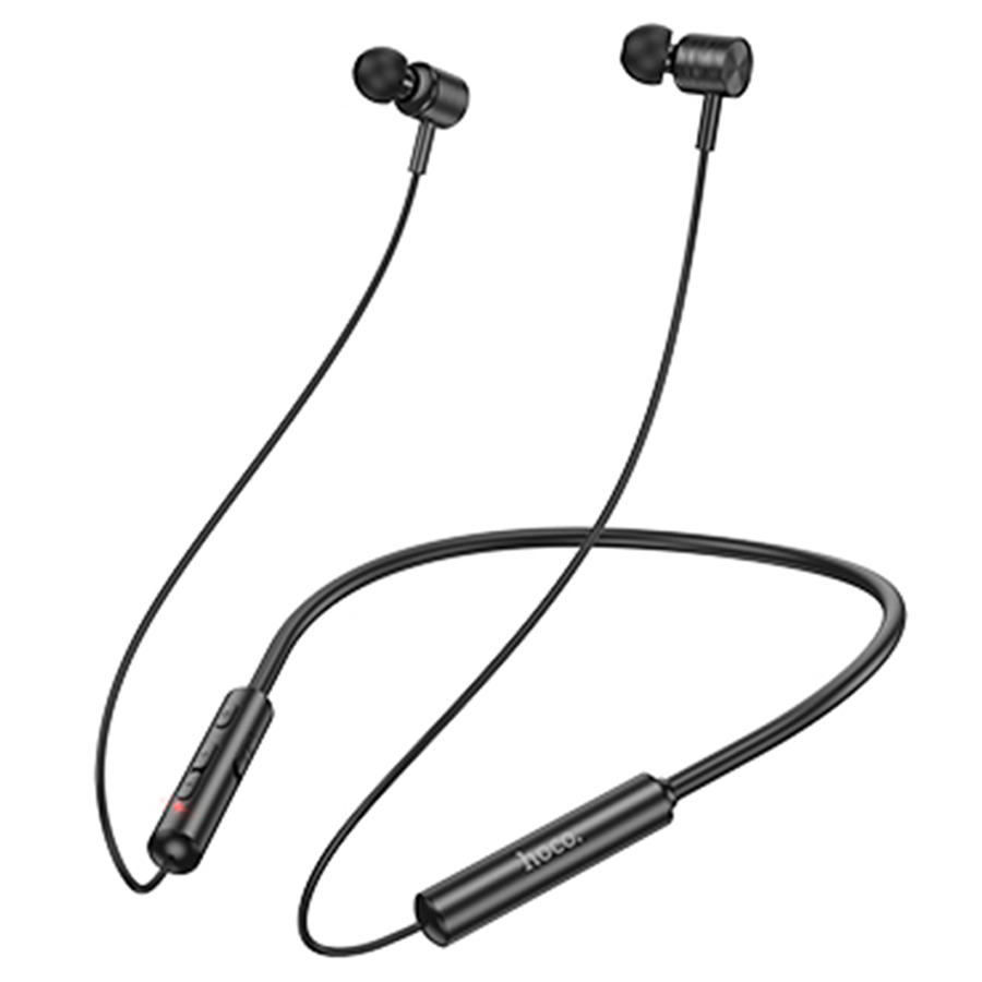 Беспроводные наушники для спорта HOCO ES69 Platinum, Bluetooth, черный фото