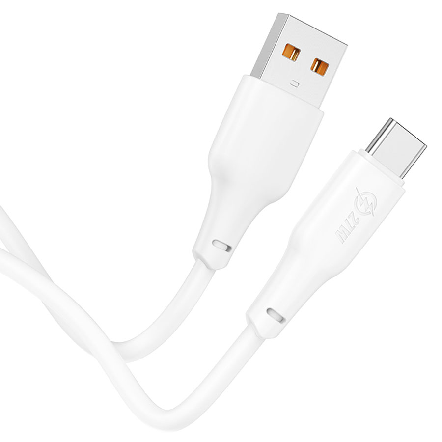 Кабель USB HOCO X93 Force USB - Type-C, 6A, 100W, 1 м, белый фото