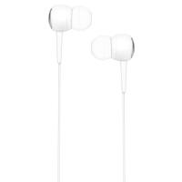 Проводные наушники HOCO M19 Drumbeat, Jack 3.5mm, 1.2 м, белый фото