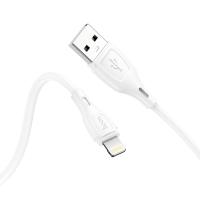 Кабель USB HOCO X61 Ultimate USB - Lightning, 2.4А, 1 м, белый фото