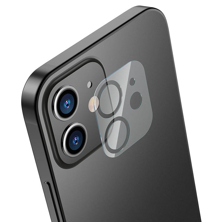 Защитная пленка на заднюю камеру HOCO V11 для iPhone 12 6.1", прозрачный фото