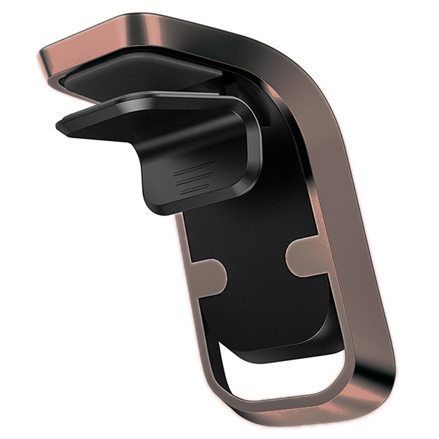 Автомобильный держатель HOCO CA74 Universe, магнитный, на воздуховод, черный+серый металлик фото