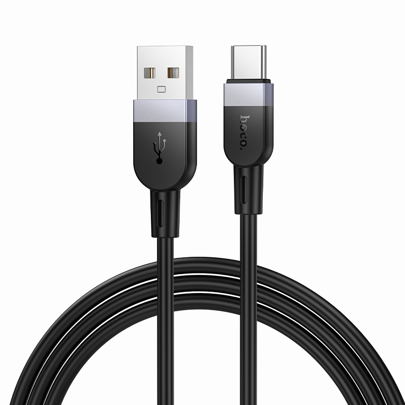 Кабель USB HOCO X109 Energy  USB - Type-C, 3A, 1 м, черный фото