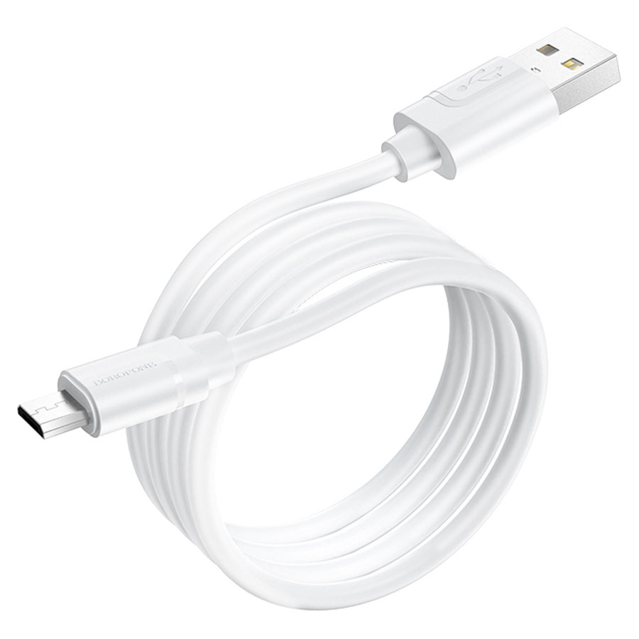 Кабель USB BOROFONE BX55 Harmony USB - MicroUSB, 2.4А, 1 м, белый оптом недорого с доставкой Кабель USB BOROFONE BX55 Harmony USB - MicroUSB, 2.4А, 1 м, белый фото