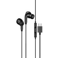 Проводные наушники HOCO M83 Type-C Original, Type-C, 1.2 м, черный фото