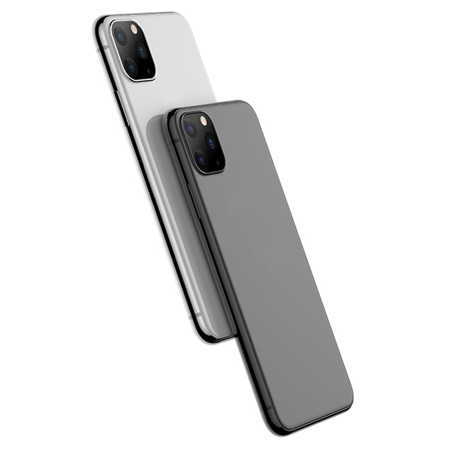 Защитное стекло на заднюю камеру HOCO A18 для iPhone 11 Pro/11 Pro Max, черный фото