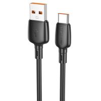 Кабель USB BOROFONE BX93 Super power USB - Type-C, 6A, 100W, 1 м, черный оптом недорого с доставкой Кабель USB BOROFONE BX93 Super power USB - Type-C, 6A, 100W, 1 м, черный фото