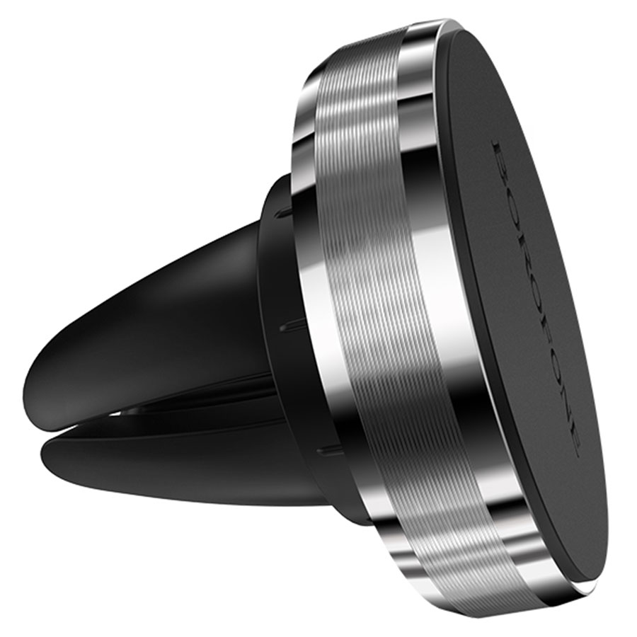 Автомобильный держатель BOROFONE BH8 Air outlet, магнитный, на воздуховод, серебристый фото