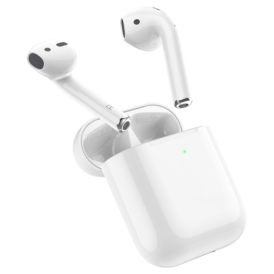 Беспроводные наушники TWS HOCO EW41, Bluetooth, белый фото