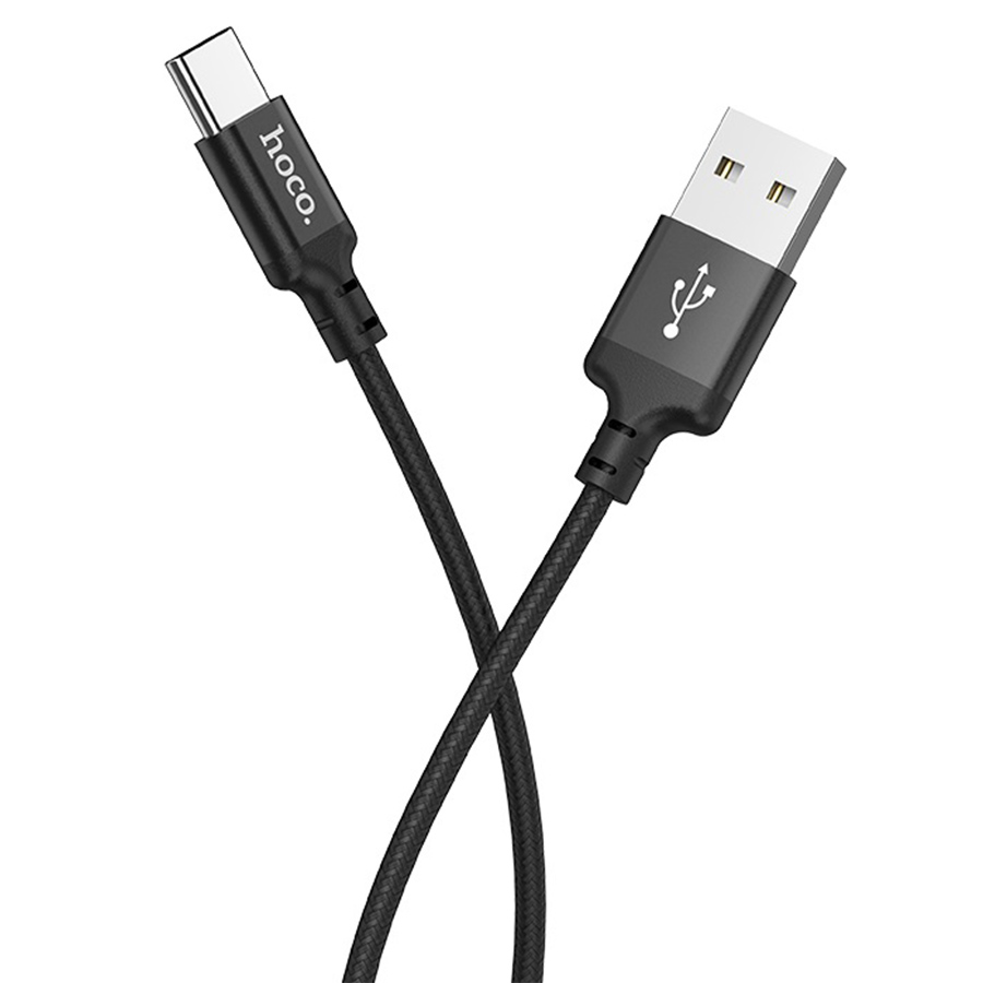 Кабель USB HOCO X14 Times speed USB - Type-C, 2А, 1 м, черный фото