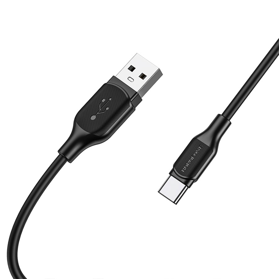 Кабель USB BOROFONE BX42 Encore USB - Type-C, 3A, 1 м, черный оптом недорого с доставкой Кабель USB BOROFONE BX42 Encore USB - Type-C, 3A, 1 м, черный фото