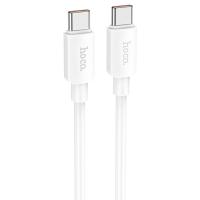 Кабель USB-C HOCO X96 Hyper Type-C - Type-C, 3A, 100W, 1 м, белый фото