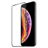 Защитное стекло HOCO A12 для iPhone XS Max/11 Pro Max, Full Glue 3D, прозрачный+черная рамка фото