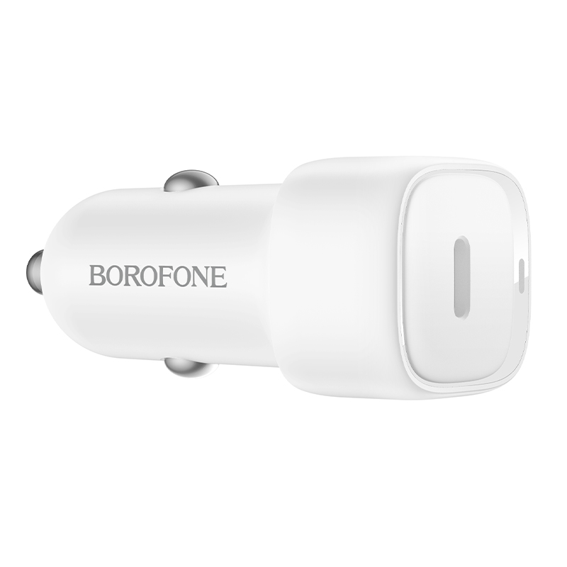 Автомобильное зарядное устройство BOROFONE BZ34A Cloud, 1xUSB-C, 20W, белый фото
