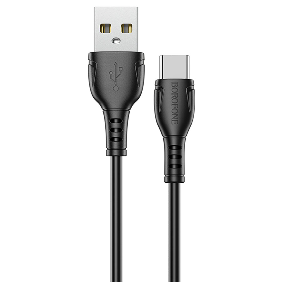 Кабель USB BOROFONE BX51 Triumph USB - Type-C, 3A, 1 м, черный оптом недорого с доставкой Кабель USB BOROFONE BX51 Triumph USB - Type-C, 3A, 1 м, черный фото