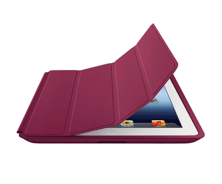 Чехол Smart Case для iPad Pro 12.9" 2021, ярко-розовый (3) фото