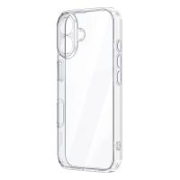 Чехол Clear Case силиконовый с защитой камеры для iPhone 16 (6.1"), прозрачный фото