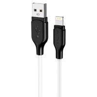 Кабель USB BOROFONE BX42 Encore USB - Lightning, 2.4А, 1 м, белый оптом недорого с доставкой Кабель USB BOROFONE BX42 Encore USB - Lightning, 2.4А, 1 м, белый фото