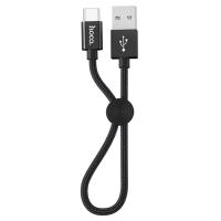 Кабель USB HOCO X35 Premium USB - Type-C, 3A, 25 см, черный фото