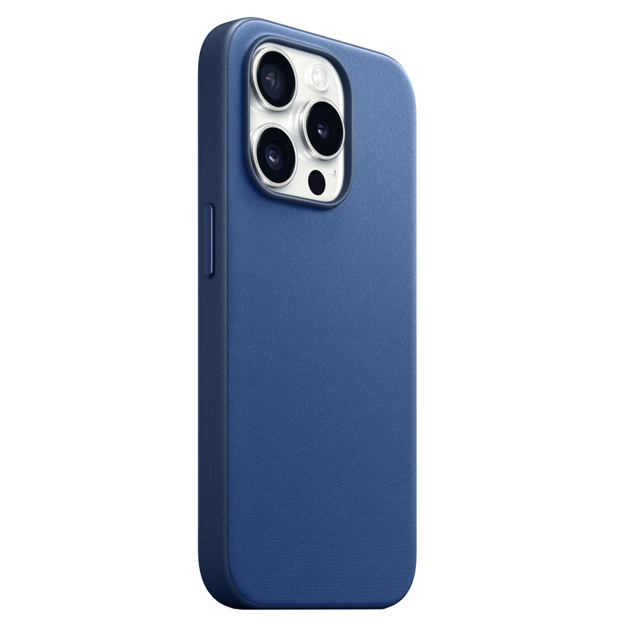 Чехол Finewoven Case With MagSafe и Анимация цвета для iPhone 15 Pro 6.1", Тихоокеанский синий (2) фото