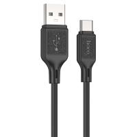 Кабель USB HOCO X90 Cool USB - Type-C, 2.4А, 1 м, черный фото