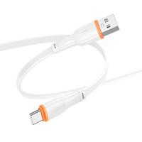Кабель USB BOROFONE BX118 Esplendido USB - Type-C, 3A, 1 м, белый фото