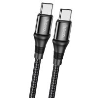 Кабель USB-C HOCO X50 Exquisito Type-C - Type-C, 5A, 2 м, черный фото