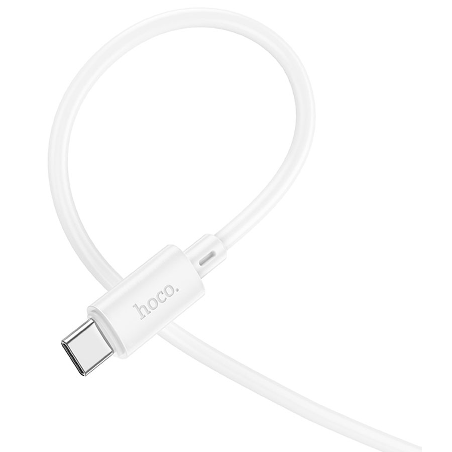 Кабель USB HOCO X88 Gratified USB - Type-C, 3A, 1 м, белый фото