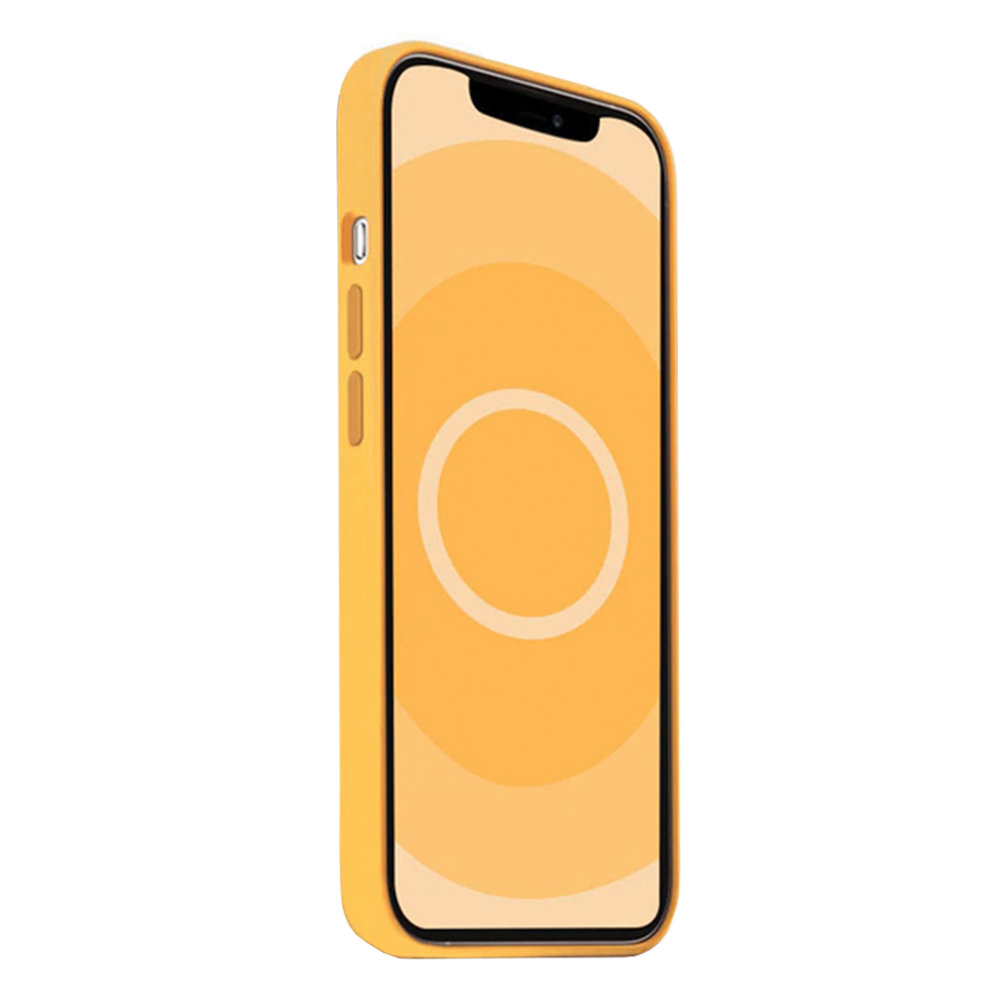 Чехол Silicone Case with MagSafe и Анимация цвета для iPhone 15 6.1", желтый Sunshine (11) фото