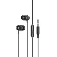 Проводные наушники BOROFONE BM77 Ascending, Jack 3.5mm, 1.2 м, черный фото