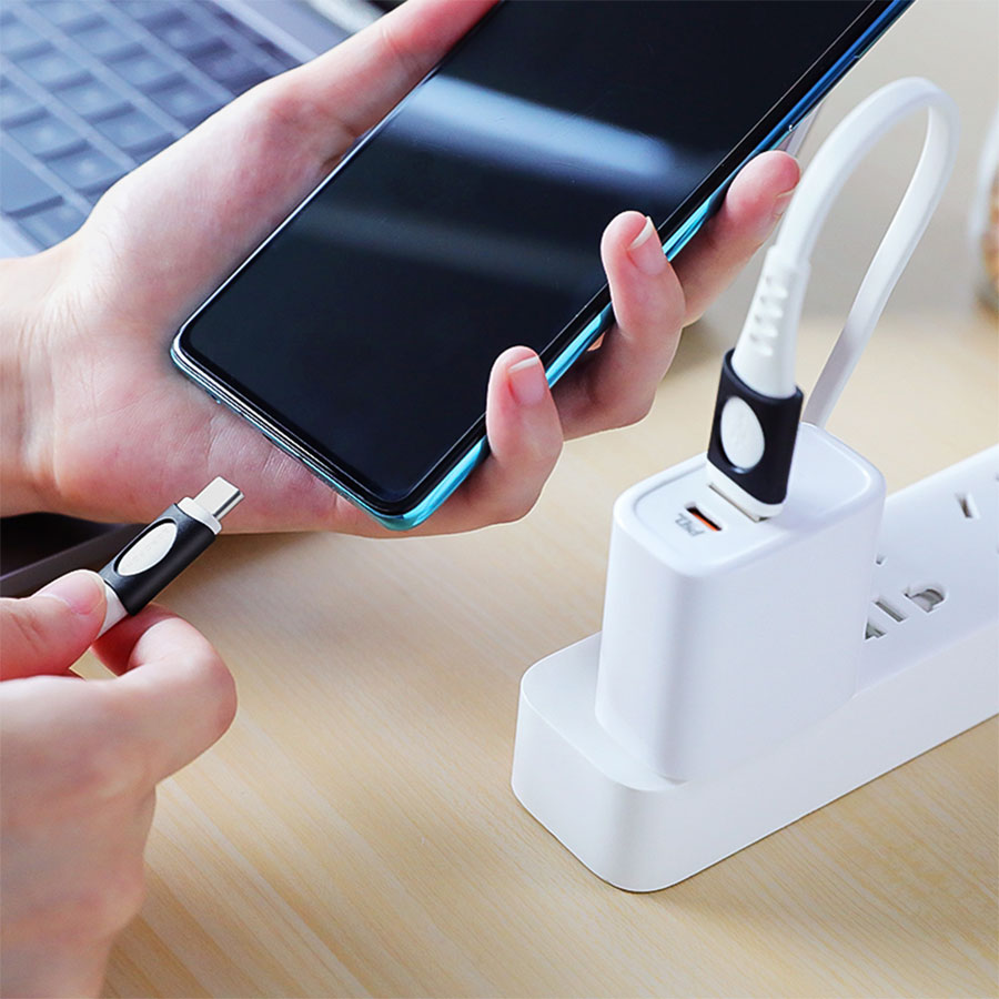 Кабель USB BOROFONE BX35 Carib USB - Type-C, 2.4А, 1 м, белый оптом недорого с доставкой Кабель USB BOROFONE BX35 Carib USB - Type-C, 2.4А, 1 м, белый фото