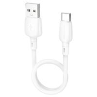 Кабель USB BOROFONE BX93 Super power USB - Type-C, 3A, 27W, 25 см, белый оптом недорого с доставкой Кабель USB BOROFONE BX93 Super power USB - Type-C, 3A, 27W, 25 см, белый фото
