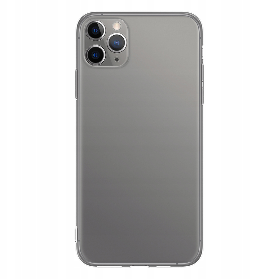 Чехол Clear Case силиконовый с защитой камеры для iPhone 11 Pro, прозрачный фото