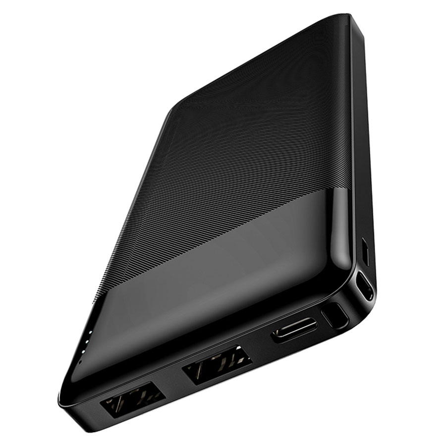 Портативный аккумулятор HOCO J72 Easy, 10000 мА⋅ч, черный фото