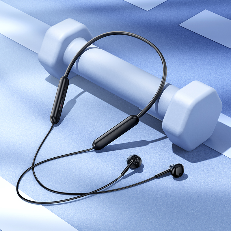 Беспроводные наушники для спорта BOROFONE BE70 Light, Bluetooth, черный фото