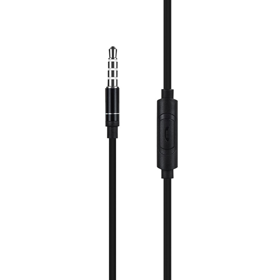 Проводные наушники HOCO M16 Ling, Jack 3.5mm, 1.2 м, черный фото