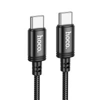 Кабель USB-C HOCO X89 Wind Type-C - Type-C, 3A, 60W, 2 м, черный фото