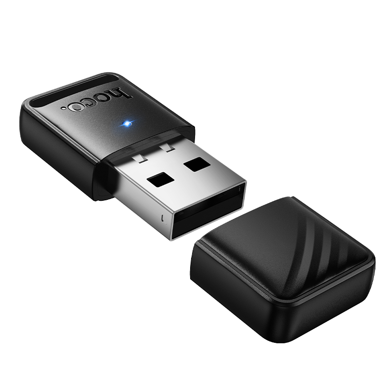 Переходник/Адаптер HOCO UA42 USB (m) - Bluetooth 5.4, черный фото